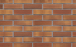 Кирпич клинкерный Muhr 07 Herbstlaub гладкий, 290*60*71 мм