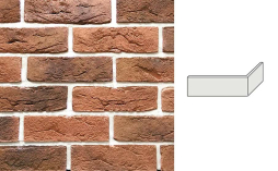 Угловой декоративный кирпич Redstone Dover brick DB-63/U 227*100*71 мм