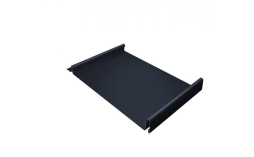 Фальцевая кровля Grand Line Кликфальц® Rooftop Matte RAL 7024 мокрый асфальт