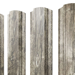 Штакетник Прямоугольный фигурный Print Elite Nordic Wood
