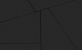 Плитка тротуарная Оригами Б.4.Фсм.8 стоунмикс черный, комплект 6 шт, толщина 80 мм