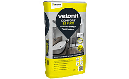 Высокоэластичный клей vetonit comfort S2 flex, 25 кг