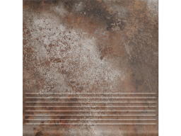 Клинкерная ступень с насечками Paradyz Arteon, Taupe, 300*300*8,5 мм