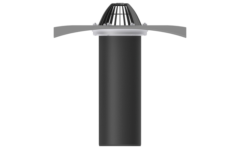 Кровельная воронка Termoclip тип ВФ-Ф с обжимным фланцем, 110*450 мм