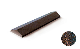Конек ребровый Metrotile, Coffee grey