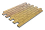 Плитка тротуарная SteinRus Прямоугольник А.6.П.4, гладкая, Брайс, 200*100*40 мм