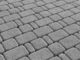 Плитка тротуарная Классико Б.4.КО.6 гранит белый, комплект 3 шт, толщина 60 мм