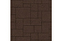Плитка тротуарная SteinRus Инсбрук Альпен Б.7.Псм.6, Native, коричневый, толщина 60 мм