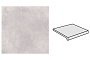 Ступень угловая Loftstufe STROEHER Selected 980 grau, 340*340*35*11 мм