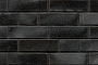 Кирпич клинкерный Muhr 05E Brilliant Schwarz гладкий, Spalter NF, 240*55*71 мм