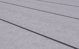 Фиброцементная панель CLADBOARD линеарная 3, полированная, светло-серая, 2400*1200*8 мм