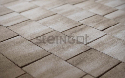 Плитка тротуарная Steingot Color Mix, Новый город, Травертин, толщина 100 мм