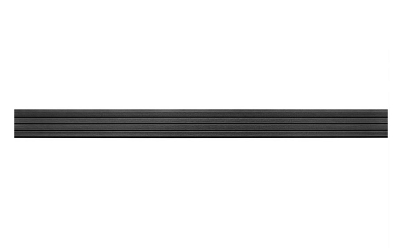 Реечная фасадная панель из ДПК CM Wall Black wood (Черное дерево), 4000*219*26 мм