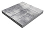Плитка тротуарная SteinRus Грас Б.4.П.8, гладкая, Монохром, 400*200*80 мм