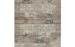 Плитка тротуарная SteinRus Прямоугольник В.6.П.8 Native, ColorMix Берилл, 200*100*80 мм