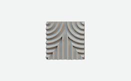3D-плитка ARCHITECTILES Asperitas, № 5 Cinco, серый, 120*120*15 мм