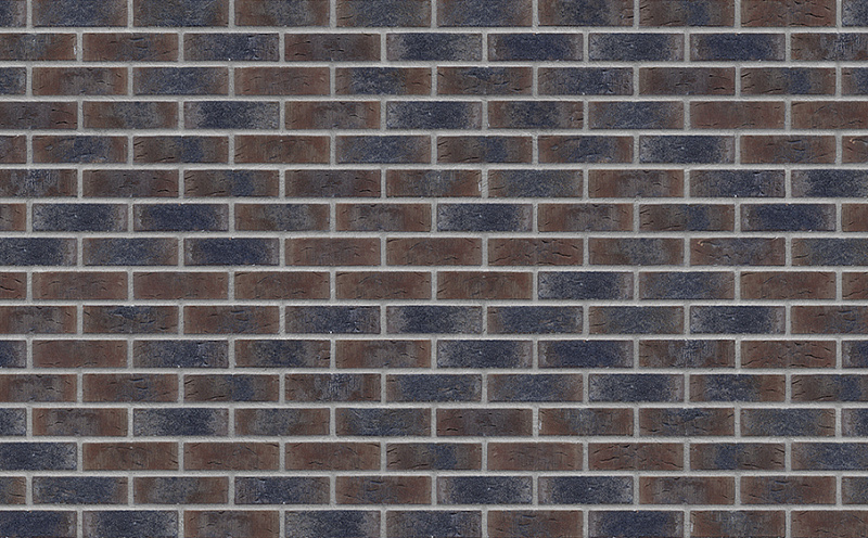 Клинкерная плитка под кирпич King Klinker Old Castle Blues shadow HF27 240*71*10 мм