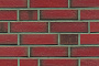 Клинкерная плитка под кирпич Feldhaus Klinker NF 14 R716 accudo ardor 240*71*14 мм