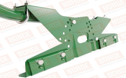 Кровельное ограждение Borge для фальцевой кровли оцинкованное RAL 6002, 300*90 см