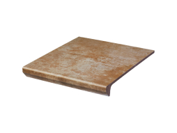 Клинкерная ступень с капиносом Paradyz Ilario, Ochra, 330*300*11 мм