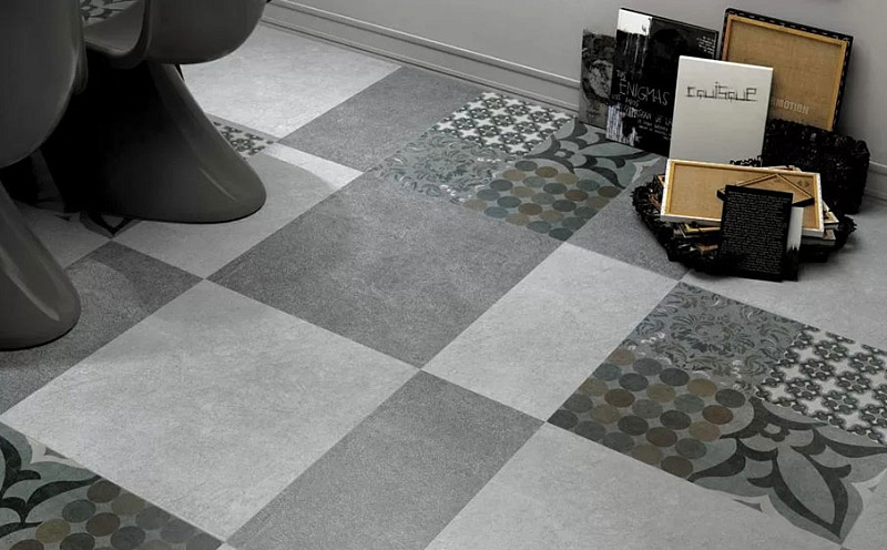 Керамогранит KERAMA MARAZZI Королевская дорога серый темный обрезной, 1195*600*9 мм