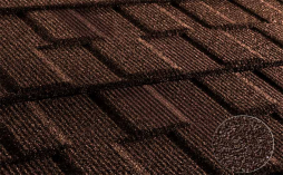 Композитная черепица рядовая Metrotile Viksen Brown