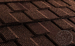 Композитная черепица рядовая Metrotile Viksen Brown