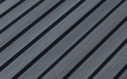 Реечная фасадная панель CM Wall Ebony 3000*219*26 мм