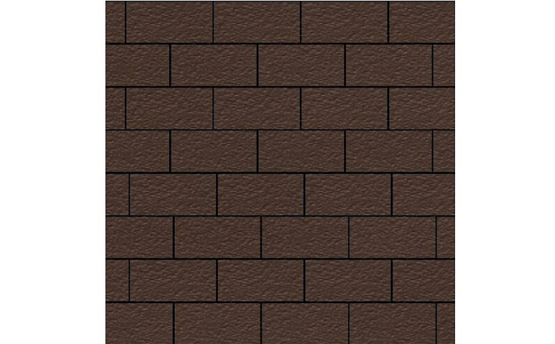 Плитка тротуарная SteinRus Прямоугольник Б.6.П.6, Old-age, коричневый, 200*100*60 мм