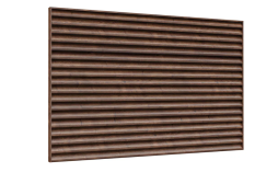 Забор-жалюзи Aquasystem Printech, Estet 80, Канадский дуб, фактурная