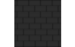 Плитка тротуарная SteinRus Прямоугольник А.6.П.4 Native, графит, 200*100*40 мм