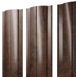Штакетник Круглый Print Elite Antique Wood