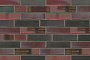Кирпич клинкерный Muhr 29 S Schwarzblau-bunt Spezial гладкий, 290*60*71 мм