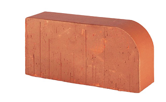 Печной кирпич радиусный полнотелый Lode Janka F15 (R60) гладкий, 250*120*65 мм