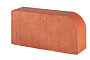 Печной кирпич радиусный полнотелый Lode Janka F15 (R60) гладкий, 250*120*65 мм