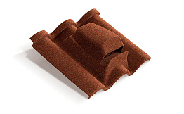 Вентиляционный выход Metrotile HV15-15 Romana Terracotta