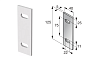Термомост для кронштейнов HILTI Light VFH 1.0, MFT-ISO LM, 40*125*5 мм