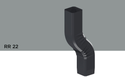 Отвод Orima 10 см, RR 22 для системы D 110/85*85 мм