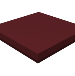 Колпак на столб Grand Line плоский 490*490 мм 0,5 Satin с пленкой RAL 3005