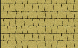 Плитка тротуарная Антик А.3.А.4 гладкий желтый