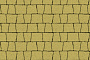 Плитка тротуарная Антик А.3.А.4 гладкий желтый