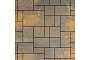 Плитка тротуарная SteinRus Инсбрук Альпен Б.7.Псм.6, Native, ColorMix Тоскана, толщина 60 мм