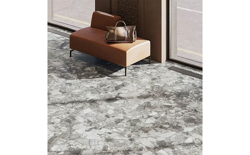 Керамогранит KERAMA MARAZZI Чеппо ди Сицилия серый обрезной, 1195*1195*9 мм