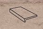 Клинкерная ступень прямой угол Stroeher Gravel Blend 964 taupe 294x175x52x10 мм