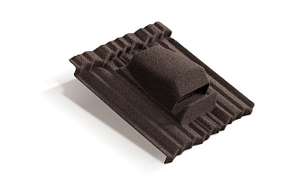 Вентиляционный выход Metrotile HV15-15 Shake Brown