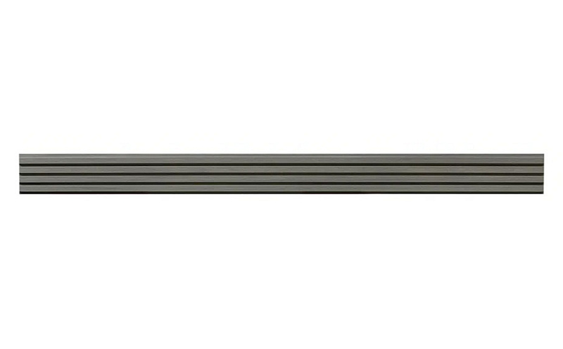 Реечная фасадная панель CM Wall Stone Grey 3000*219*26 мм