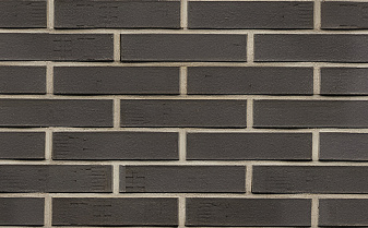 Кирпич клинкерный Muhr 05F Eisenschmelz Schwarzbraun Fuss гладкий, 240*115*52 мм