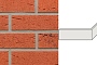 Клинкерная плитка угловая ручной формовки Feldhaus Klinker NF 9 W488 terreno rustico carbo 240*71*115*9 мм