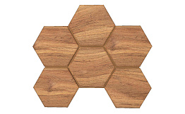 Мозаика Hexagon Ametis Selection SI02, неполированный, 285*250*10 мм