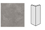Подступенок угловая STROEHER Selected 982 anthrazit, 157*60*60*11 мм